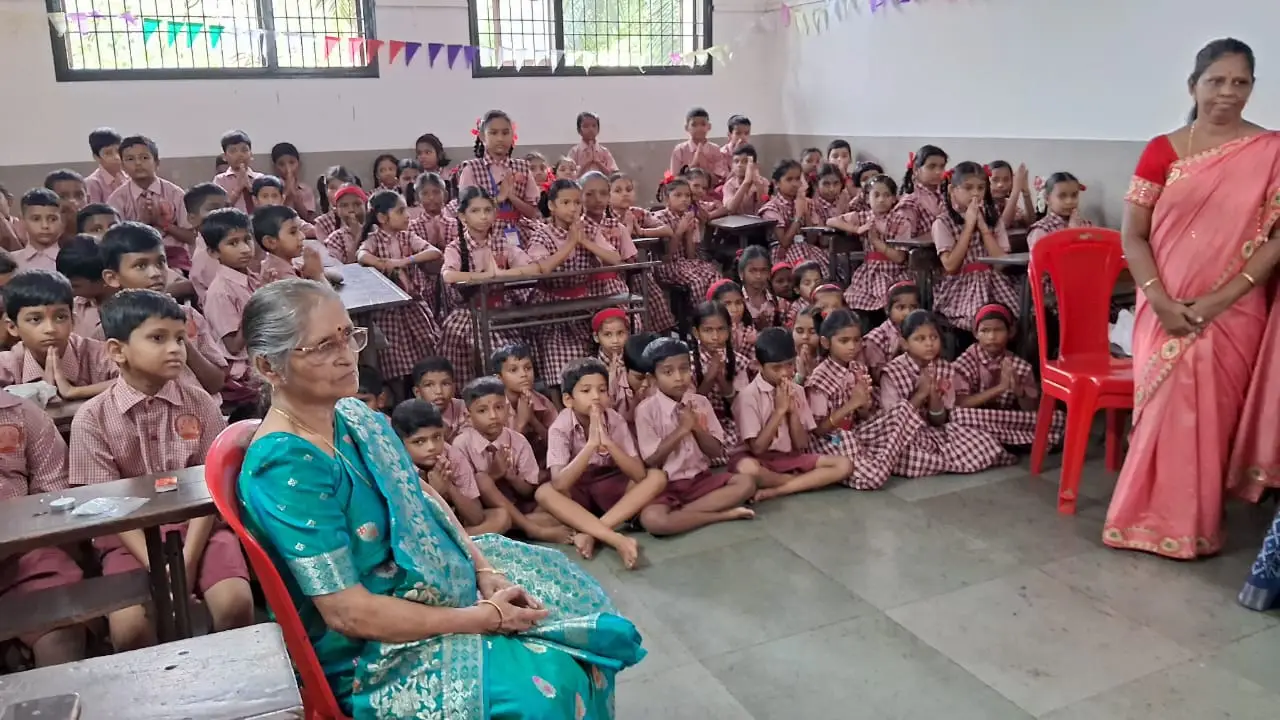 Sports at vidya vaibhav bhandup